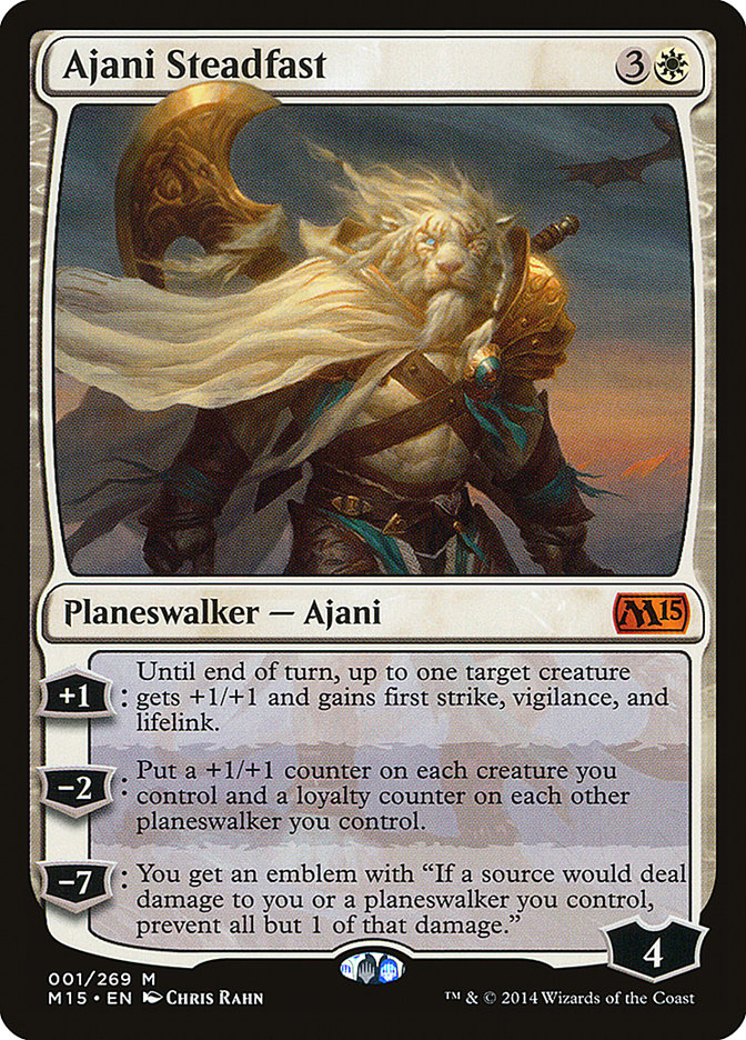 Ajani Steadfast [Magic 2015] (M15 1)
