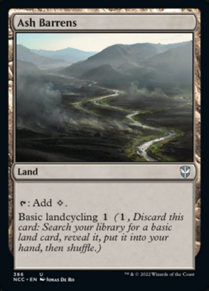 Ash Barrens [Streets of New Capenna Commander] (NCC 386)