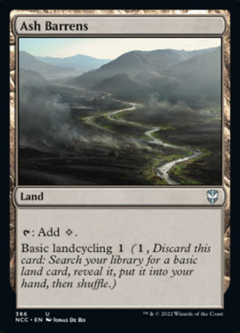 Ash Barrens [Streets of New Capenna Commander] (NCC 386)
