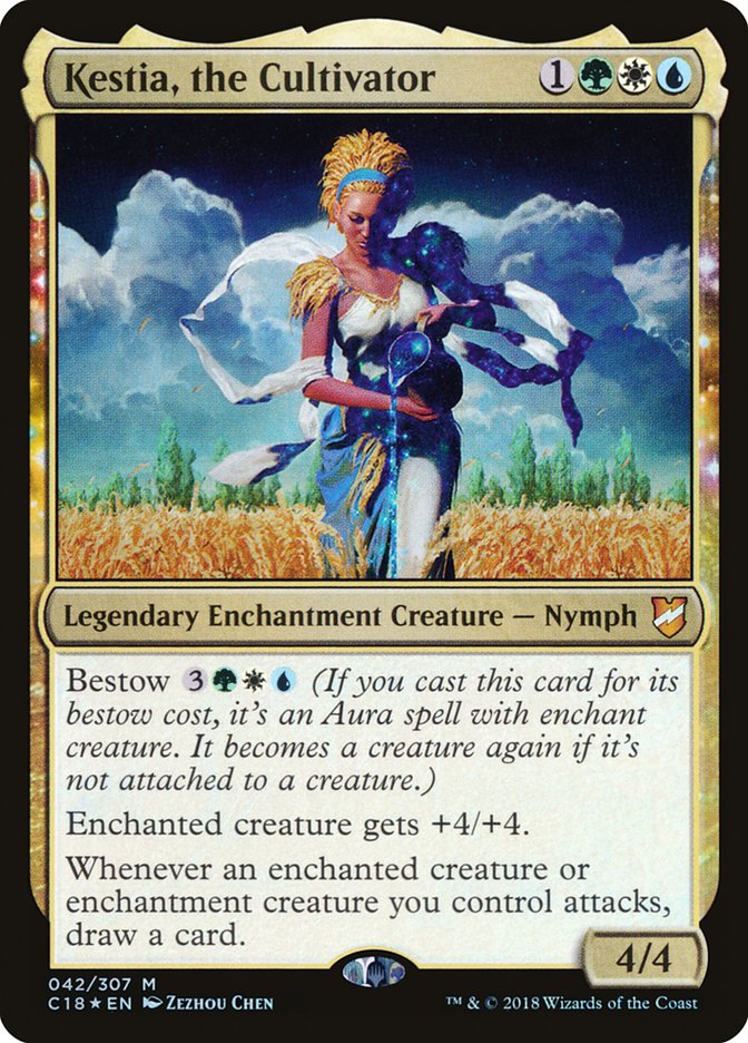 Kestia, the Cultivator [Commander 2018] (C18 42)