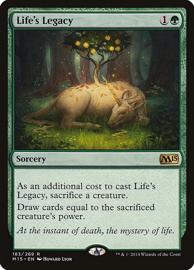 Life's Legacy [Magic 2015] (M15 183)