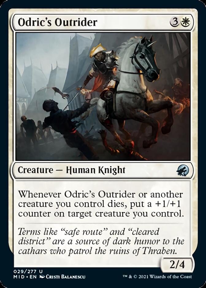 Odric's Outrider [Innistrad: Midnight Hunt] (MID 29)