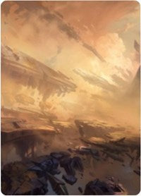 Plains 1 Art Card [Zendikar Rising Art Series] (AZNR 63)