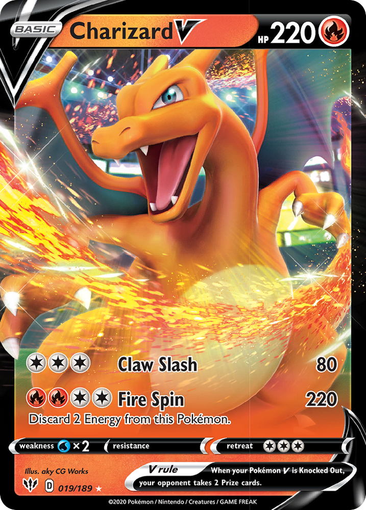 Charizard V (19/189) [Sword & Shield: Darkness Ablaze]