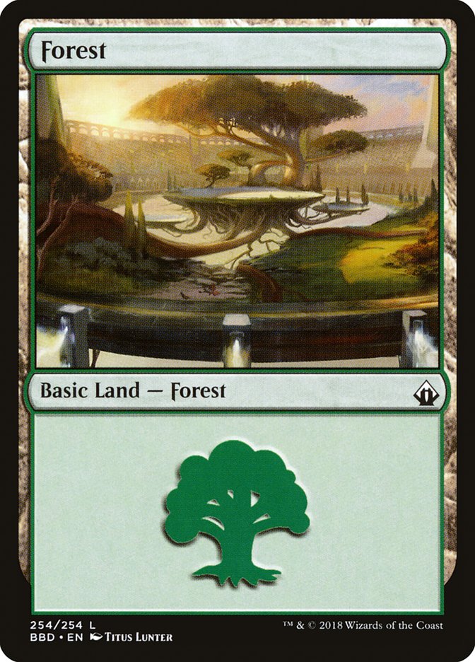 Forest (#254) [Battlebond] (BBD 254)