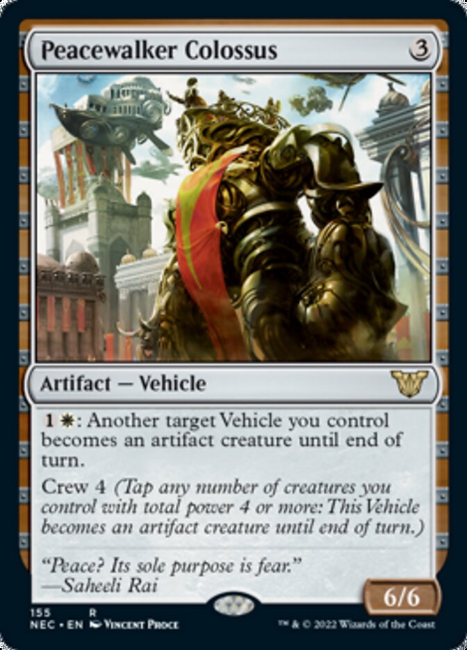 Peacewalker Colossus [Kamigawa: Neon Dynasty Commander] (NEC 155)
