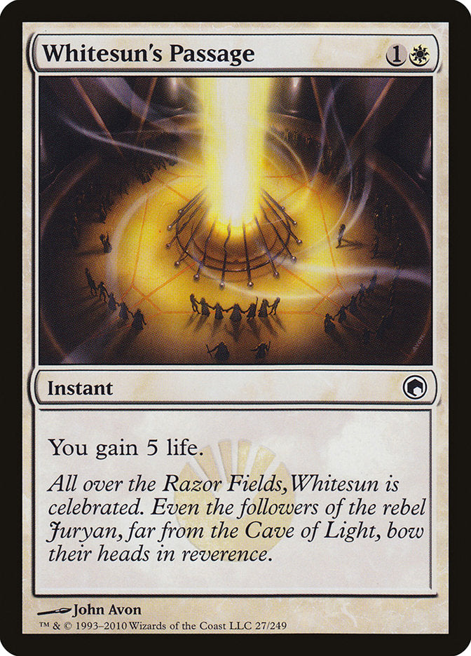 Whitesun's Passage [Scars of Mirrodin] (SOM 27)