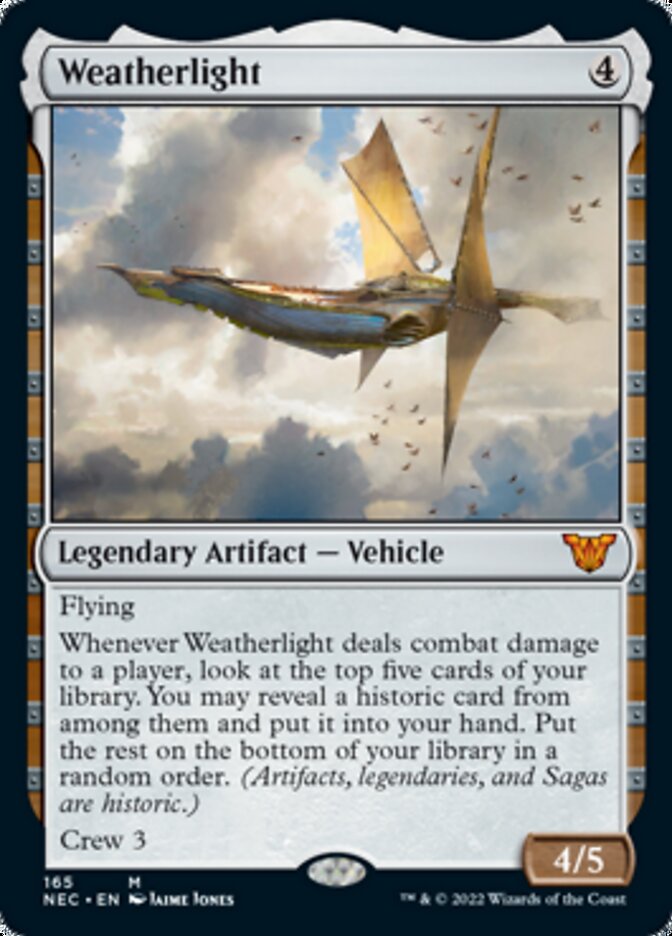 Weatherlight [Kamigawa: Neon Dynasty Commander] (NEC 165)