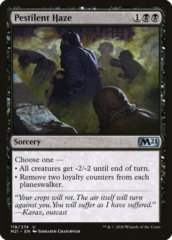 Pestilent Haze [Core Set 2021] (M21 118)