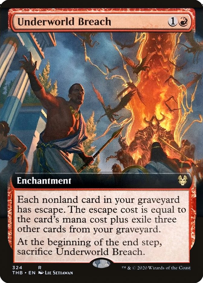 Underworld Breach (Extended Art) [Theros Beyond Death] (THB 324)