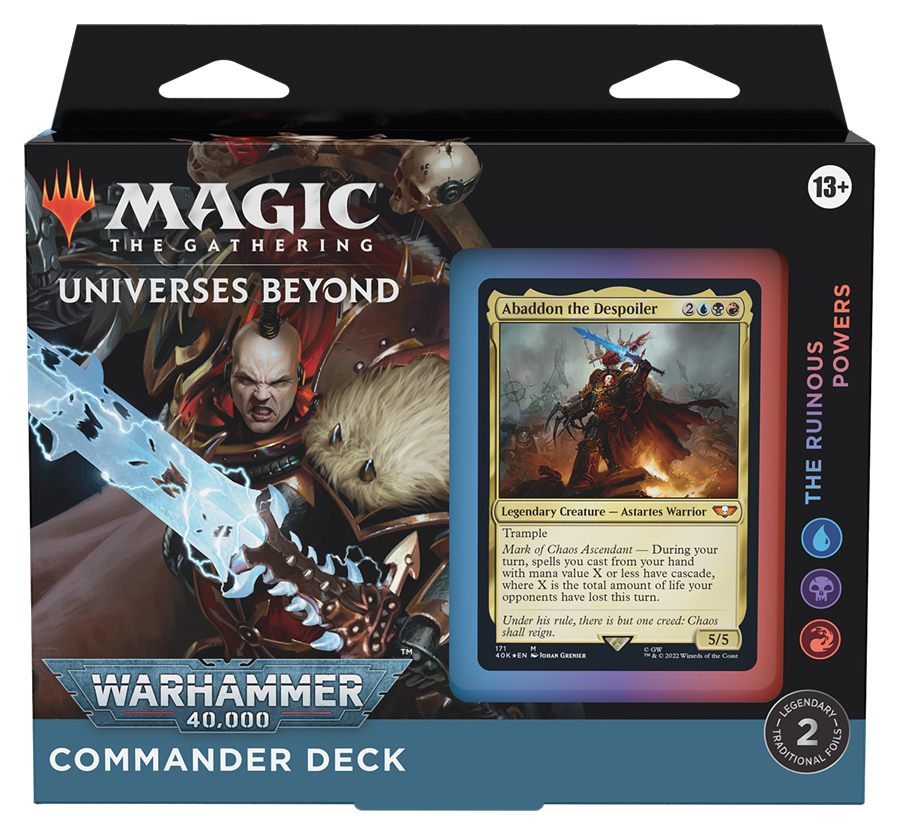 Universes Beyond: Warhammer 40,000 - Commander Deck (The Ruinous Powers) Pre-order