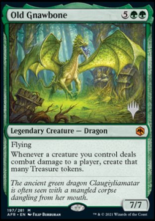 Old Gnawbone (Promo Pack) [Dungeons & Dragons: Adventures in the Forgotten Realms Promos] (PAFR 197)