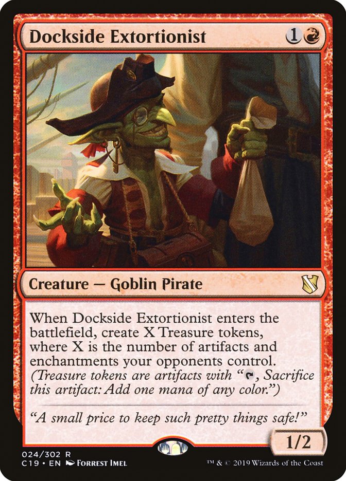 Dockside Extortionist [Commander 2019] (C19 24)