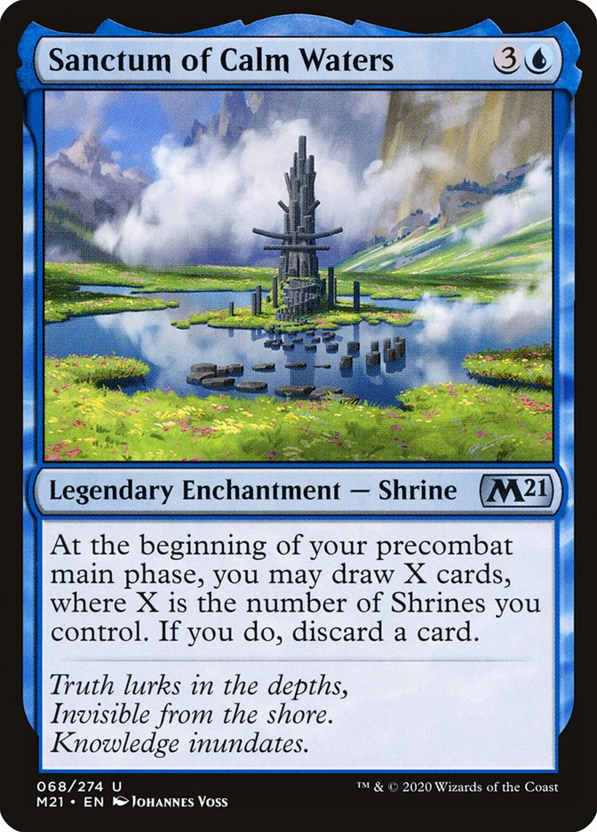 Sanctum of Calm Waters [Core Set 2021] (M21 68)