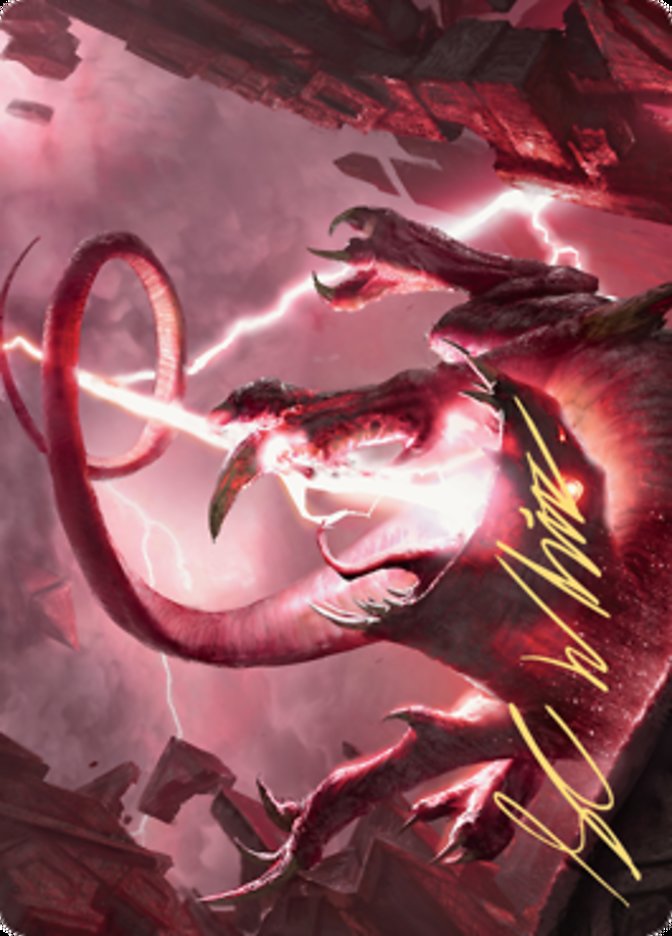 Thundering Rebuke // Thundering Rebuke (Art Series) [Zendikar Rising Art Series] (AZNR 68)
