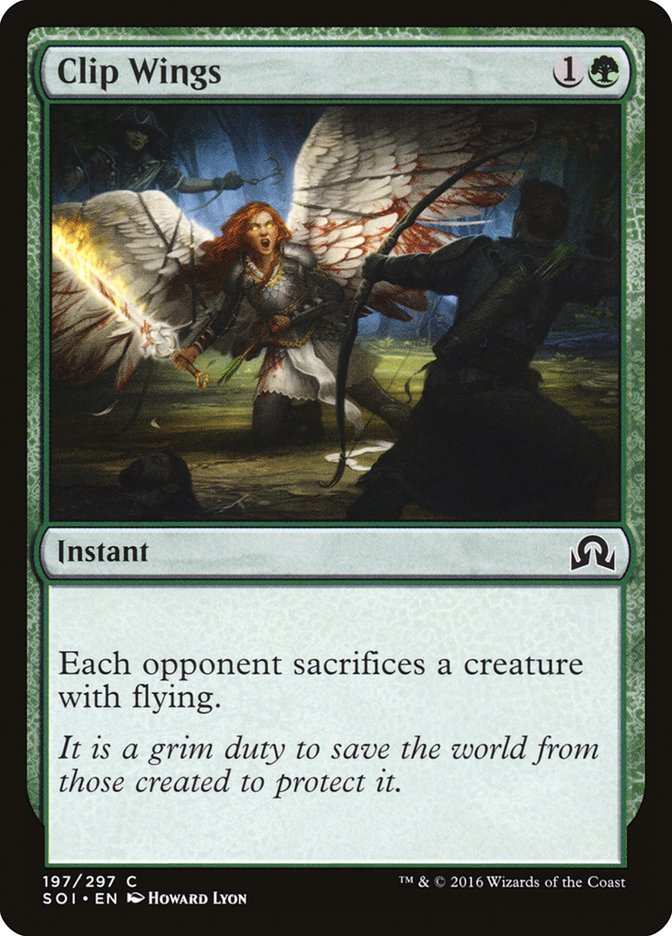 Clip Wings [Shadows over Innistrad] (SOI 197)