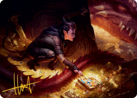Hoard Robber Art Card (Gold-Stamped Signature) [Dungeons & Dragons: Adventures in the Forgotten Realms Art Series] (AAFR 41)