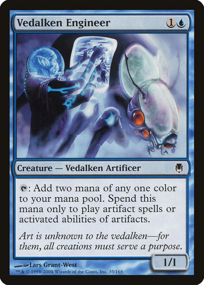 Vedalken Engineer [Darksteel] (DST 35)
