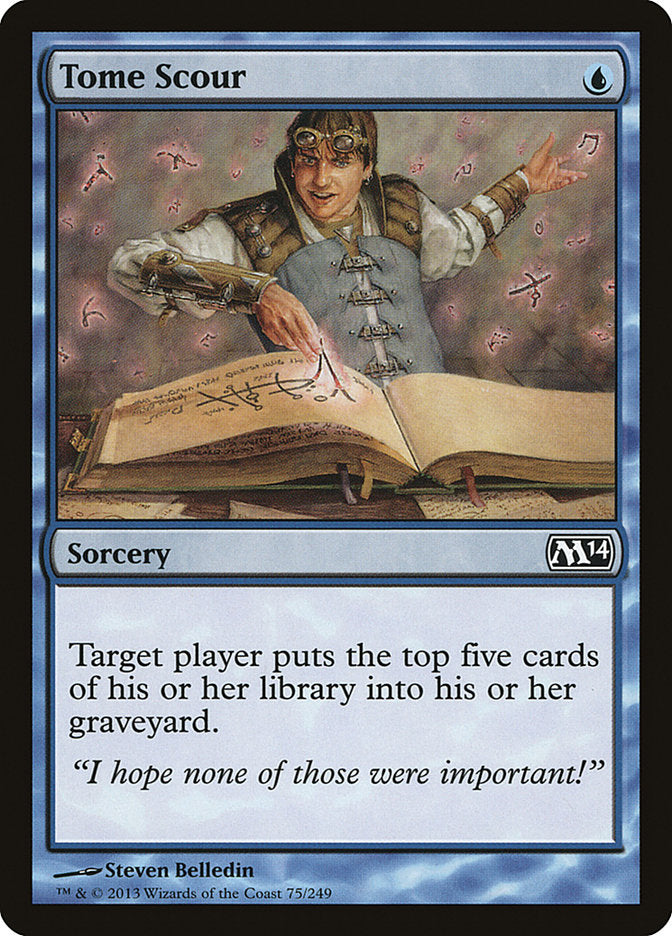 Tome Scour [Magic 2014] (M14 75)