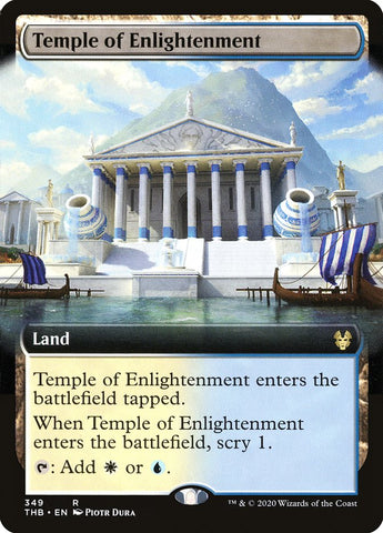 Temple of Enlightenment (Extended Art) [Theros Beyond Death] (THB 349)