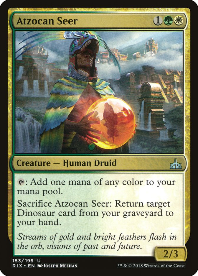 Atzocan Seer [Rivals of Ixalan] (RIX 153)