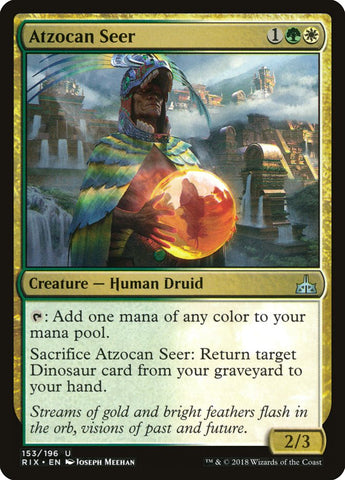 Atzocan Seer [Rivals of Ixalan] (RIX 153)