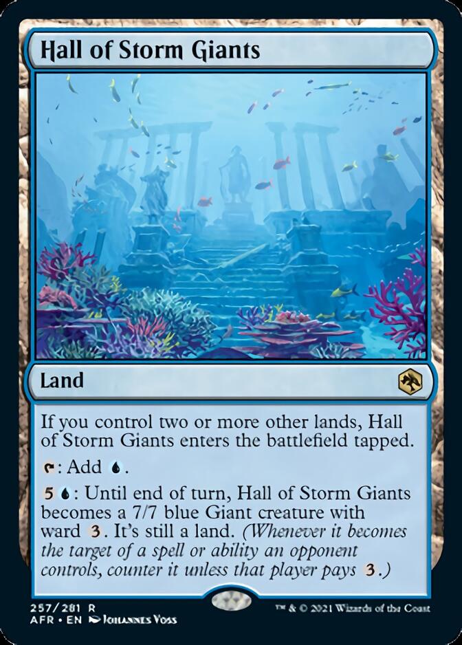 Hall of Storm Giants [Dungeons & Dragons: Adventures in the Forgotten Realms] (AFR 257)