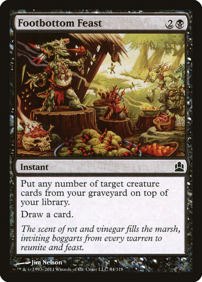 Footbottom Feast [Commander 2011] (CMD 84)