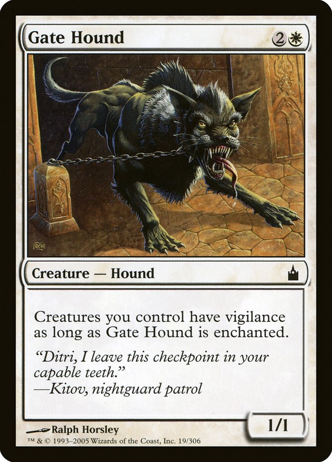 Gate Hound [Ravnica: City of Guilds] (RAV 19)
