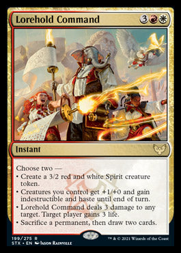 Lorehold Command [Strixhaven: School of Mages] (STX 199)