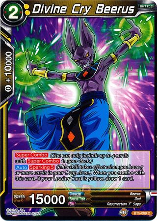 Divine Cry Beerus [BT5-089]