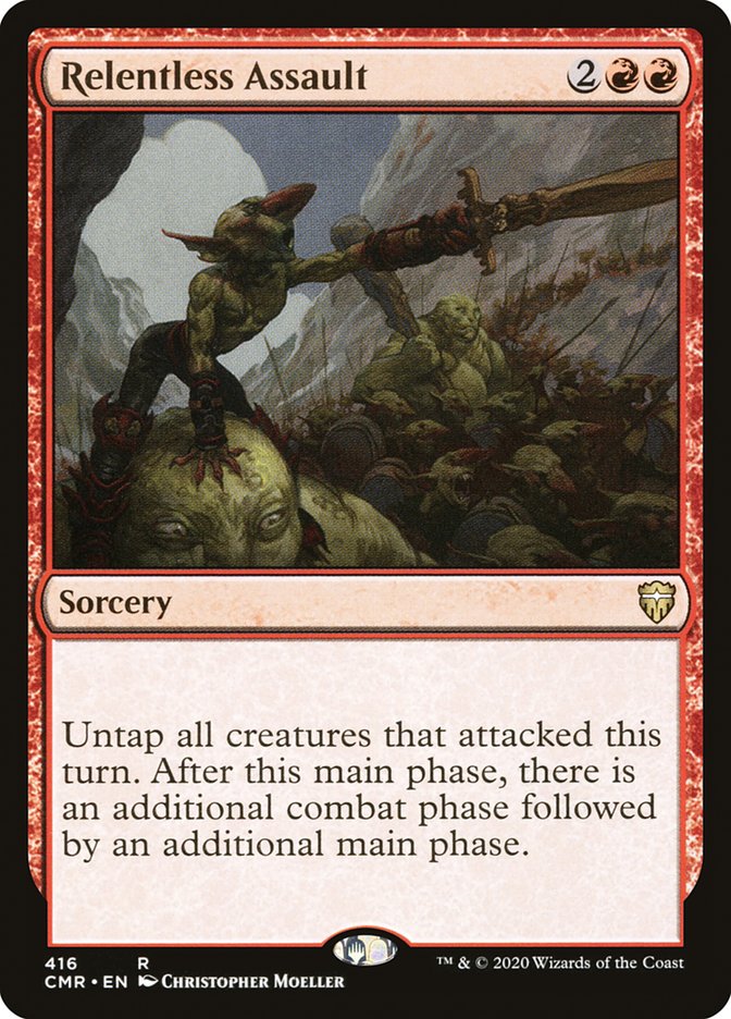 Relentless Assault [Commander Legends] (CMR 416)