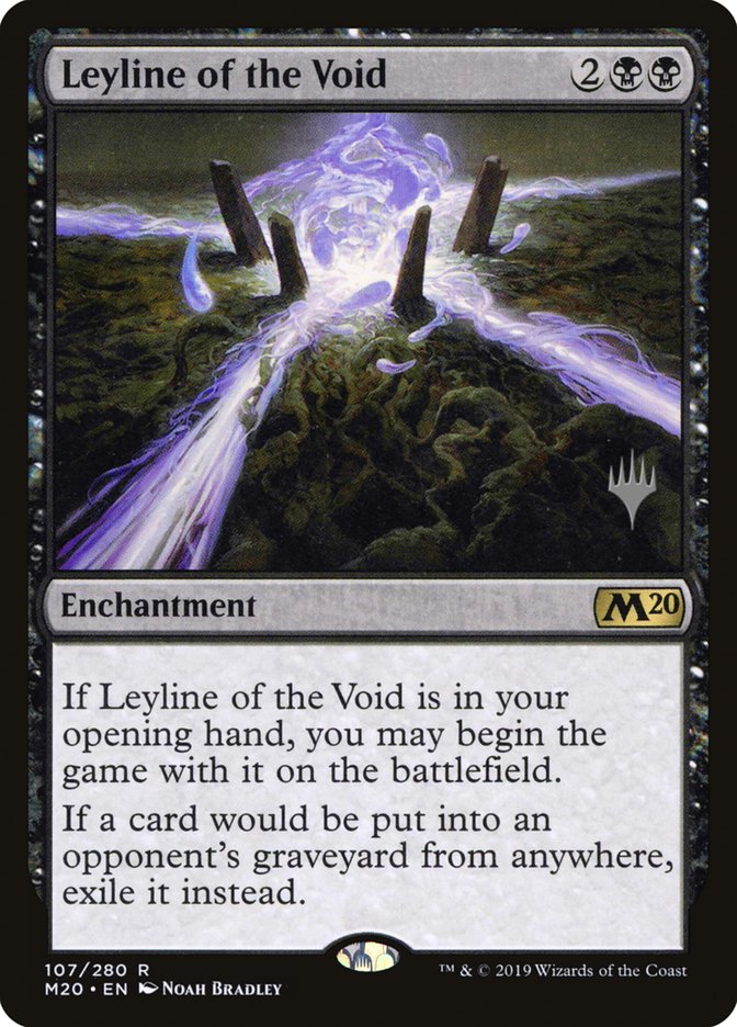 Leyline of the Void (Promo Pack) [Core Set 2020 Promos] (PM20 107P)