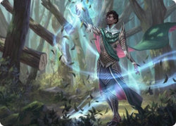 Dragonsguard Elite Art Card (15/81) [Strixhaven: School of Mages Art Series] (ASTX 15)