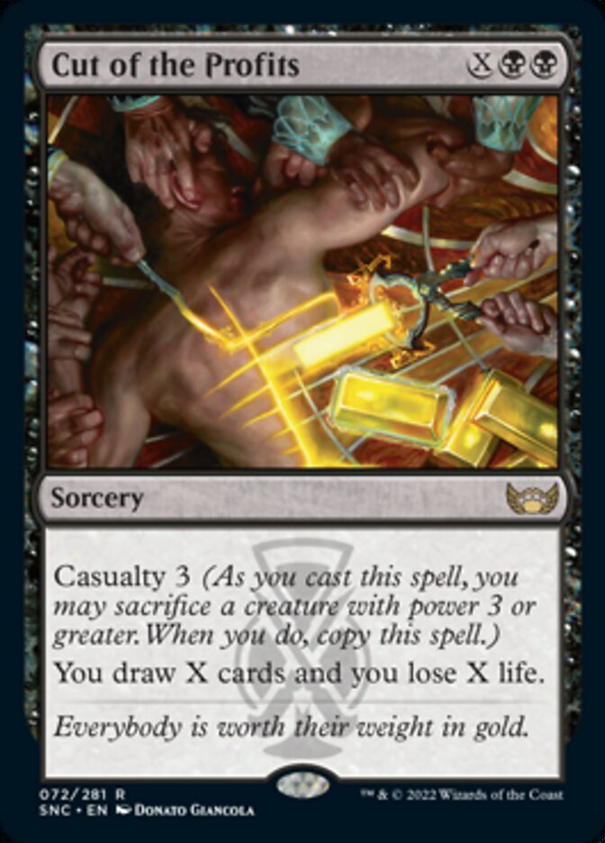 Cut of the Profits [Streets of New Capenna] (SNC 72)