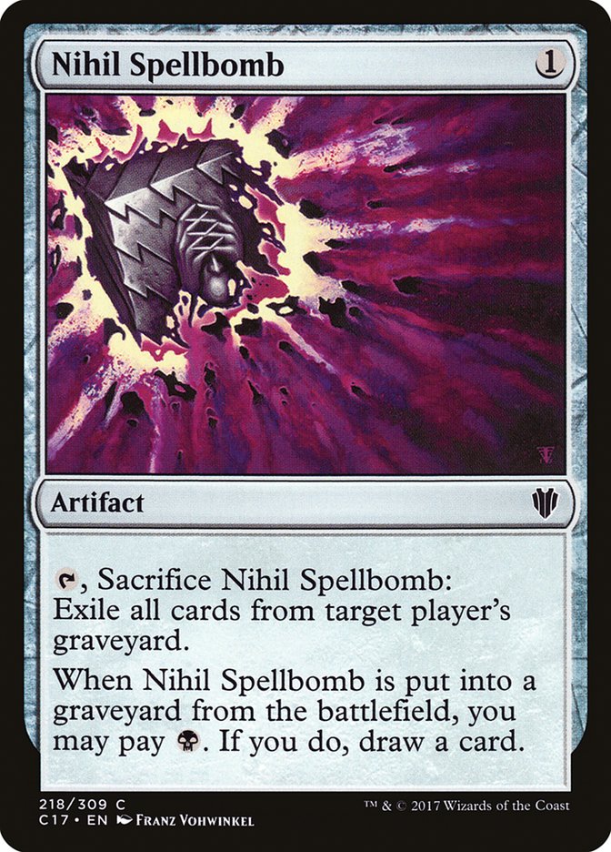 Nihil Spellbomb [Commander 2017] (C17 218)