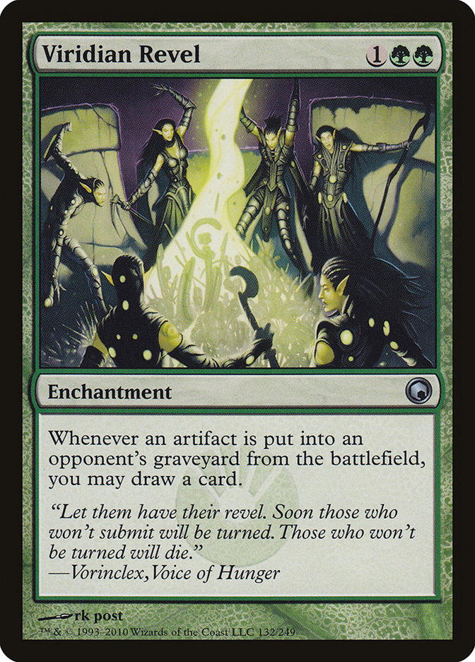 Viridian Revel [Scars of Mirrodin] (SOM 132)