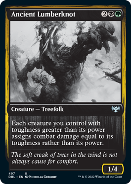 Ancient Lumberknot [Innistrad: Double Feature] (DBL 497)