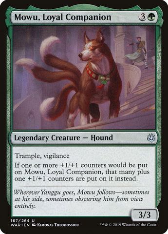 Mowu, Loyal Companion [War of the Spark] (WAR 167)