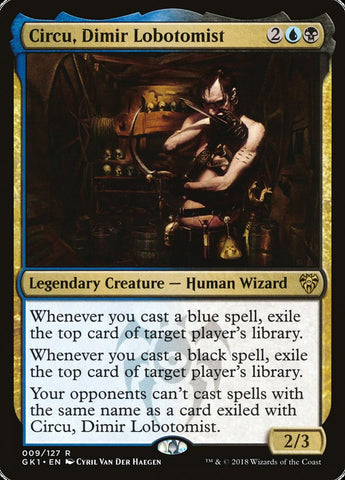Circu, Dimir Lobotomist [GRN Guild Kit] (GK1 9)