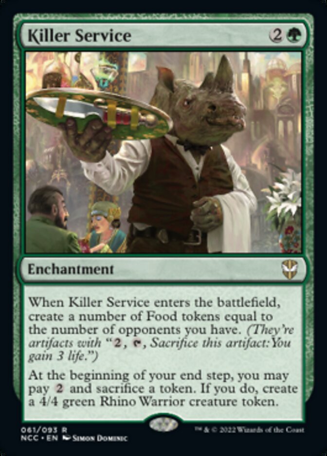 Killer Service [Streets of New Capenna Commander] (NCC 61)