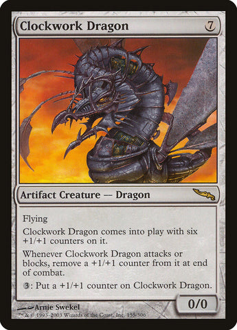Clockwork Dragon [Mirrodin] (MRD 155)