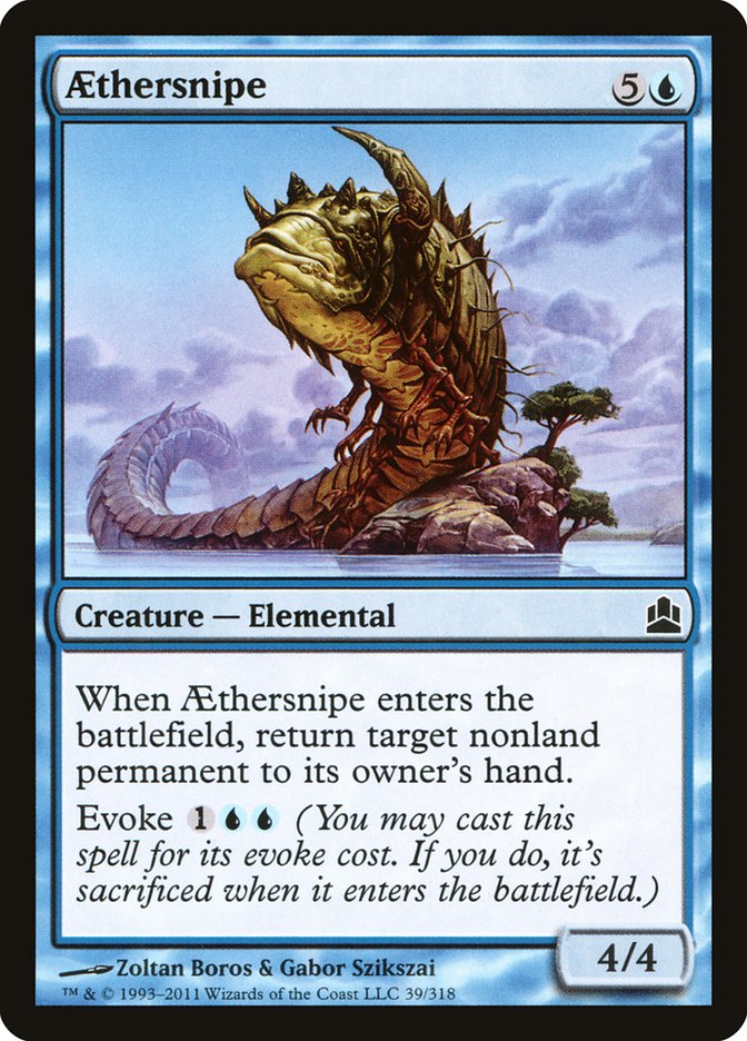 Aethersnipe [Commander 2011] (CMD 39)
