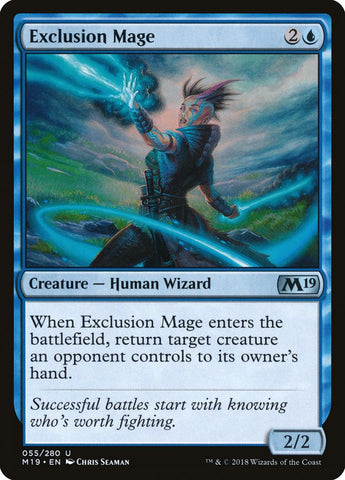 Exclusion Mage [Core Set 2019] (M19 55)