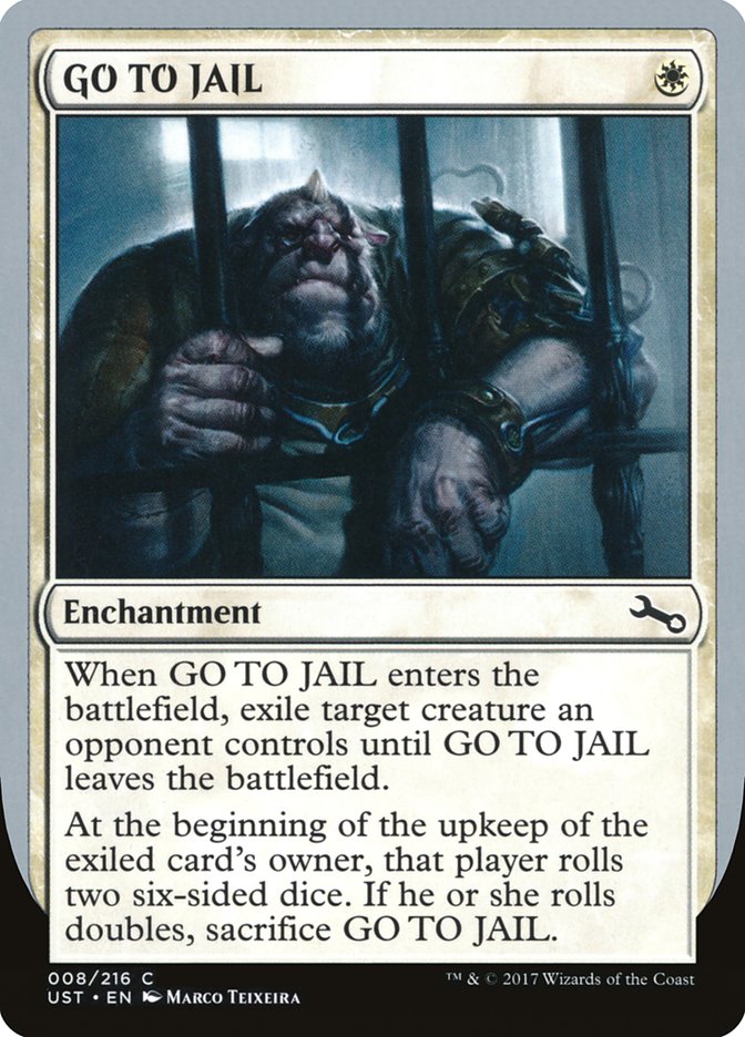 GO TO JAIL [Unstable] (UST 8)