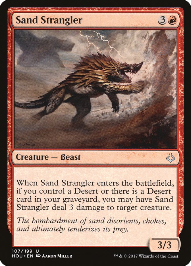 Sand Strangler [Hour of Devastation] (HOU 107)