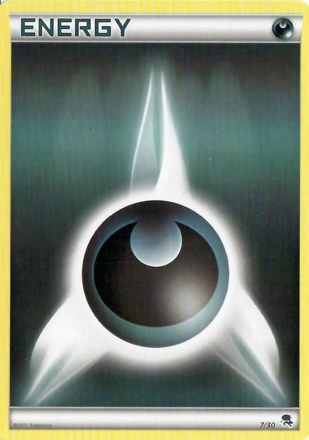 Darkness Energy (7/30) [Black & White: Trainer Kit]