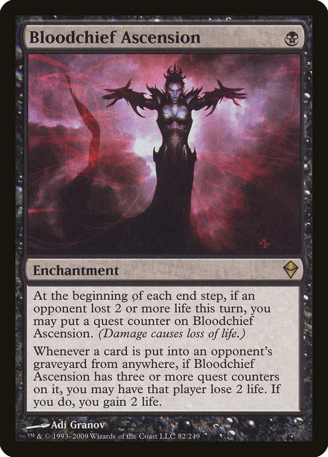 Bloodchief Ascension [Zendikar] (ZEN 82)