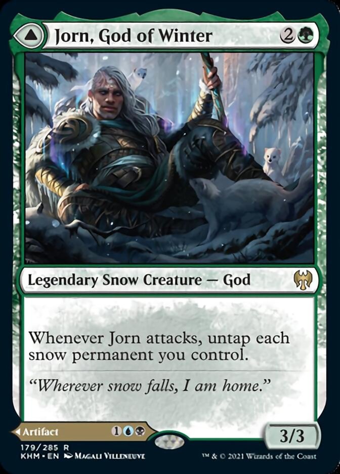 Jorn, God of Winter // Kaldring, the Rimestaff [Kaldheim] (KHM 179)