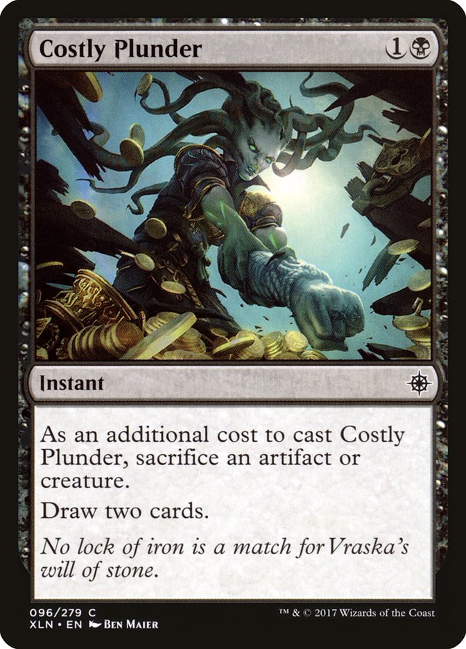 Costly Plunder [Ixalan] (XLN 96)